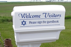 visitors welcome